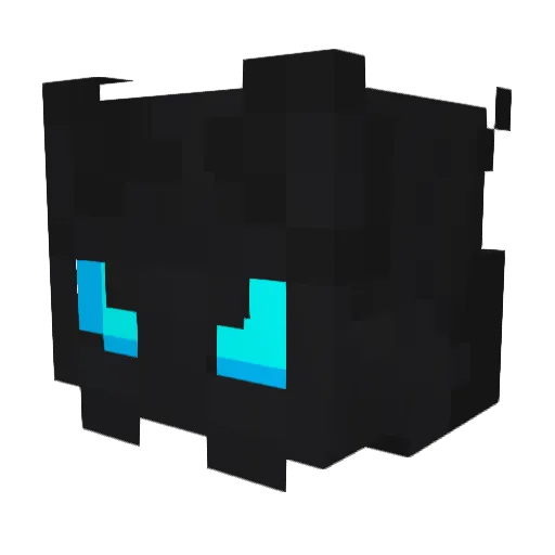 Guskauil Minecraft avatar head, 3D render