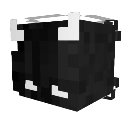 Gussz777 Minecraft avatar head, 3D render