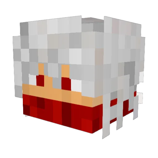 Gust4voPlayer Minecraft avatar head, 3D render
