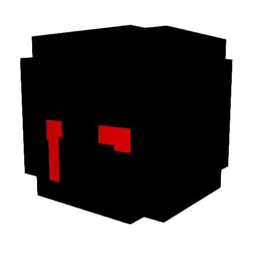 Gustavo482_ Minecraft avatar head, 3D render