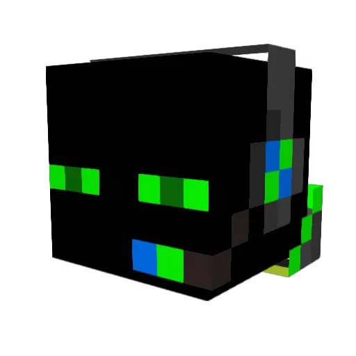 GustavoVille Minecraft avatar head, 3D render