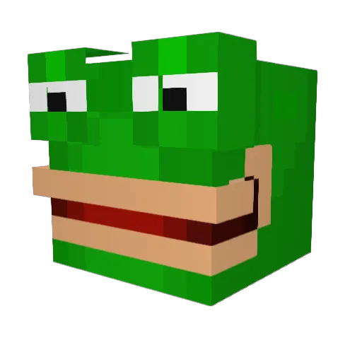 Gustavoo123 Minecraft avatar head, 3D render