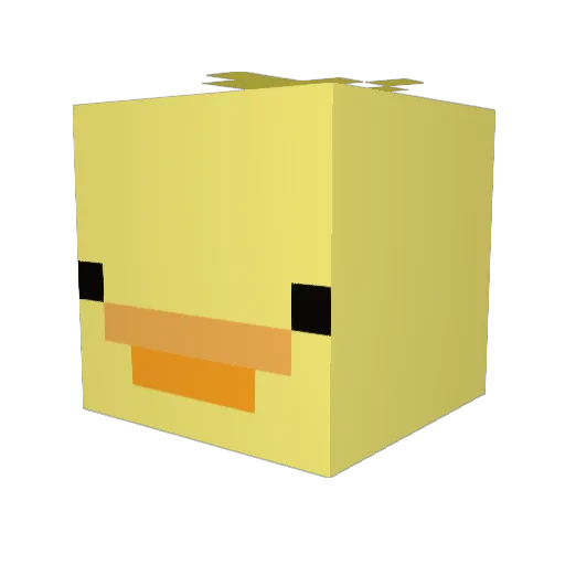 GutRotBrown Minecraft avatar head, 3D render
