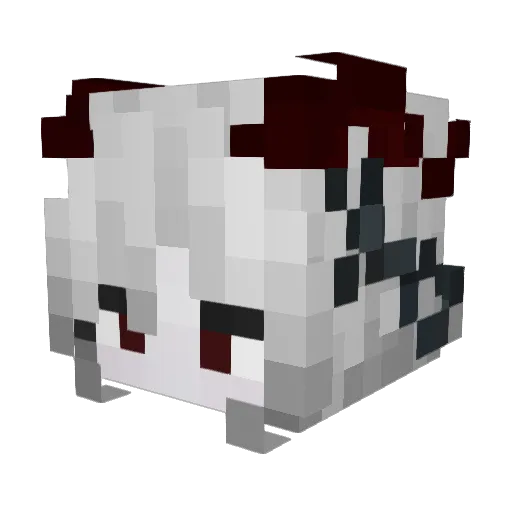 GutSh0tz Minecraft avatar head, 3D render