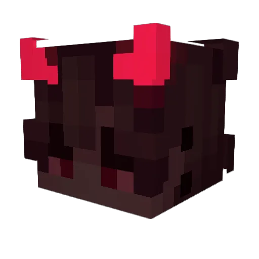 GutekWalker Minecraft avatar head, 3D render