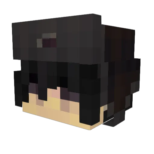 Gutinho22 Minecraft avatar head, 3D render