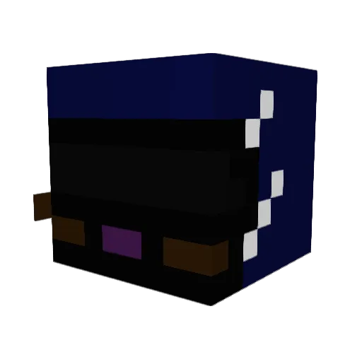 GutsiBud Minecraft avatar head, 3D render