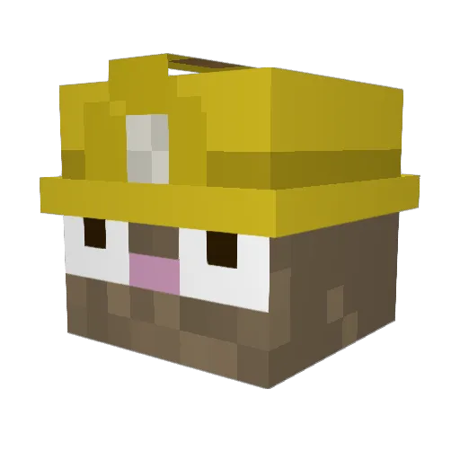 GuttagamerYT Minecraft avatar head, 3D render