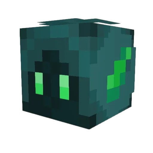 GuttedCandi Minecraft avatar head, 3D render