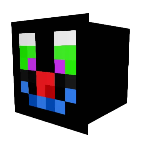 Gutter_BOIII Minecraft avatar head, 3D render