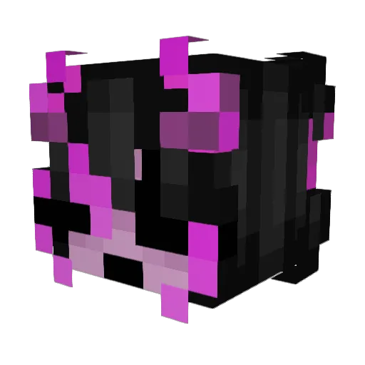 Gutzje Minecraft avatar head, 3D render