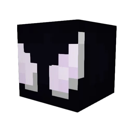 Guwwh Minecraft avatar head, 3D render