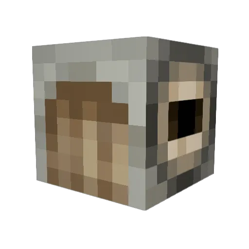 GuyApooye Minecraft avatar head, 3D render