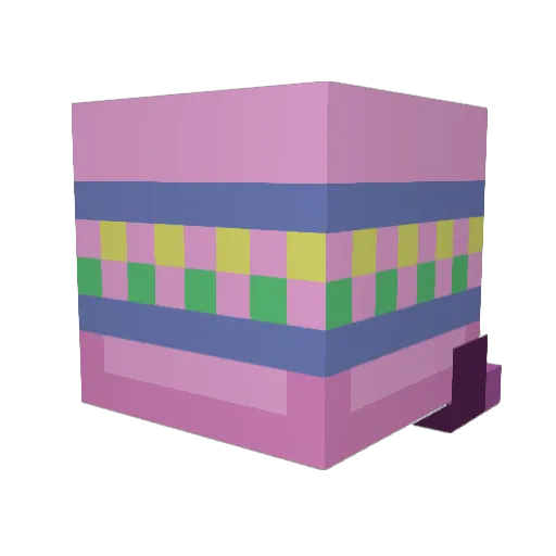 GuyNamedSans Minecraft avatar head, 3D render