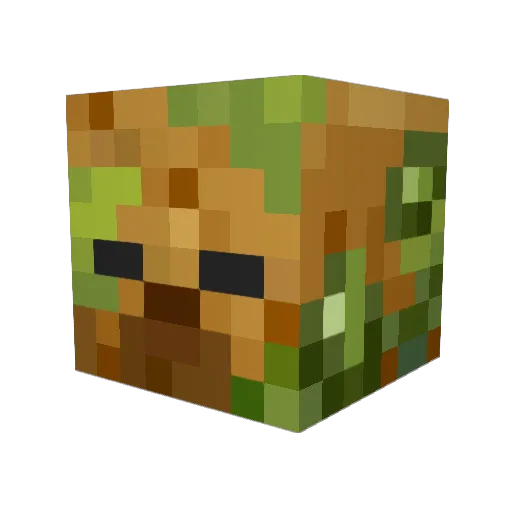 GuyNamedToffee Minecraft avatar head, 3D render