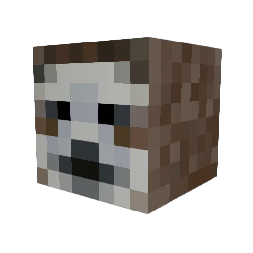 GuyOfPie17 Minecraft avatar head, 3D render