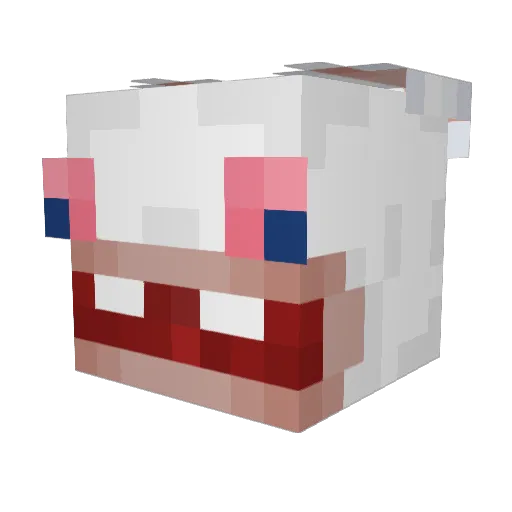 Guy_Candi Minecraft avatar head, 3D render