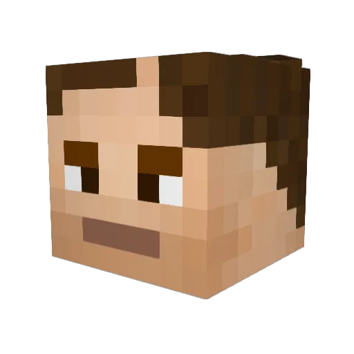 Guy_Mcgee1 Minecraft avatar head, 3D render