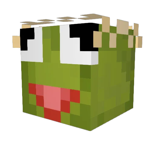 Guy_Spy Minecraft avatar head, 3D render