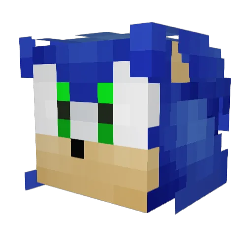 Guyreznik51 Minecraft avatar head, 3D render