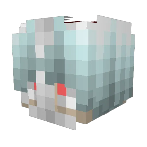 Guysuperstar Minecraft avatar head, 3D render