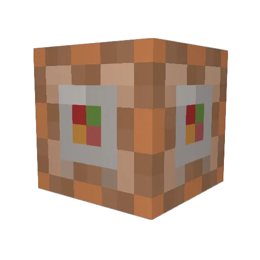 Guzman2002 Minecraft avatar head, 3D render