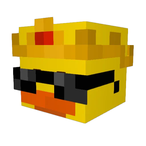 Gwalcior_2115 Minecraft avatar head, 3D render
