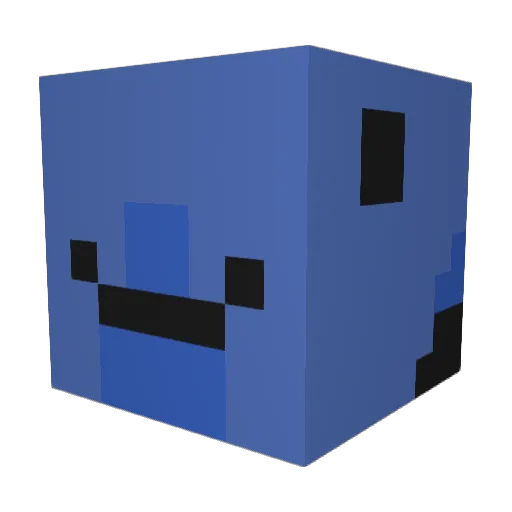 Gwen26 Minecraft avatar head, 3D render