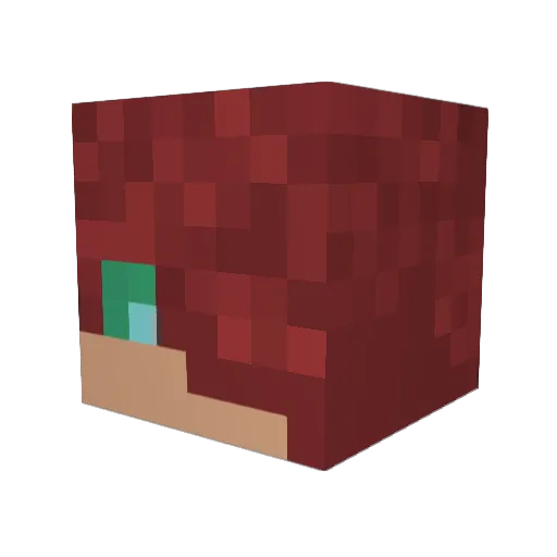 Gwiff_y Minecraft avatar head, 3D render