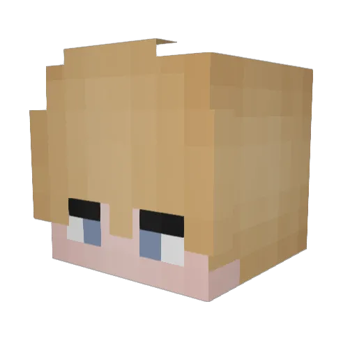 Gwizi_Legend Minecraft avatar head, 3D render