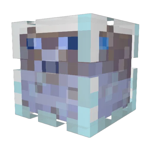 Gx_Gaming Minecraft avatar head, 3D render