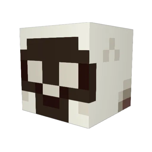 Gxngar66 Minecraft avatar head, 3D render