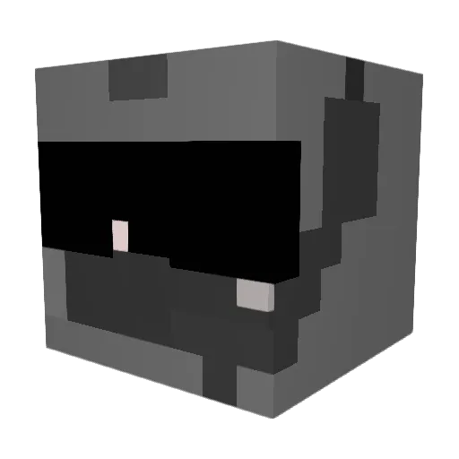 Gxrrett21 Minecraft avatar head, 3D render