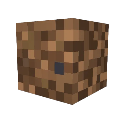 Gxxz Minecraft avatar head, 3D render