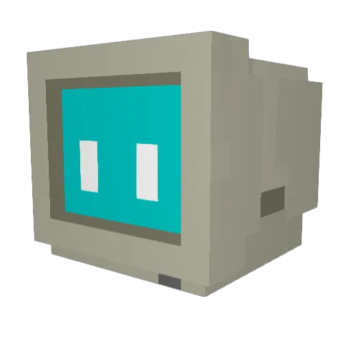 Gyeol_EE Minecraft avatar head, 3D render