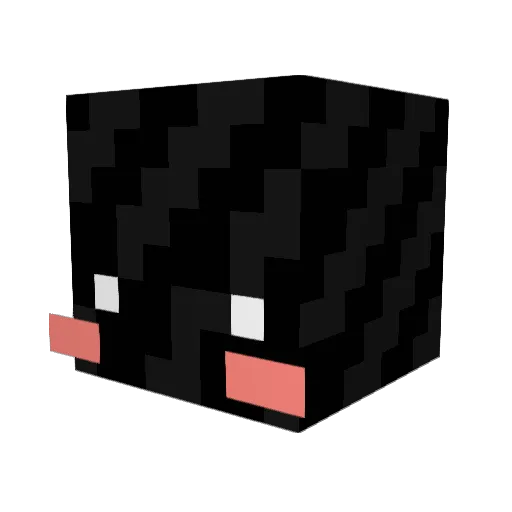 Gyeoul_03 Minecraft avatar head, 3D render