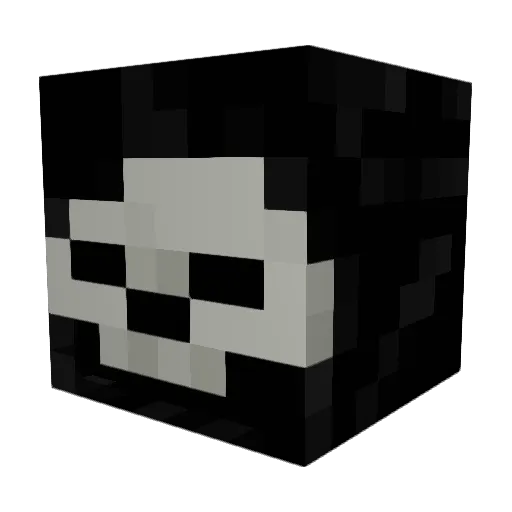 Gyeprefos Minecraft avatar head, 3D render
