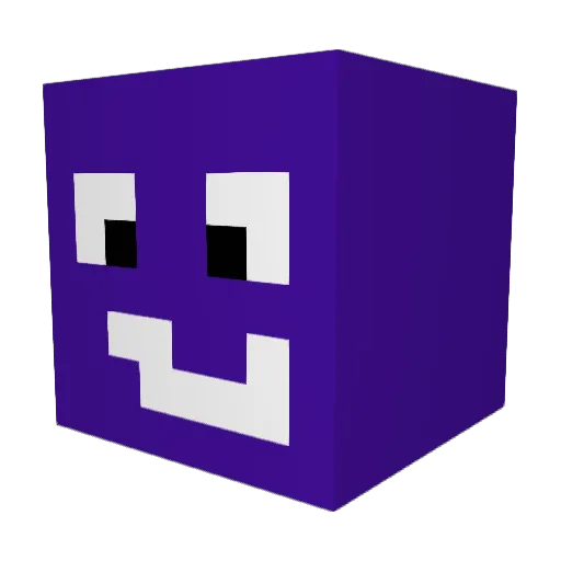 GymDude8 Minecraft avatar head, 3D render