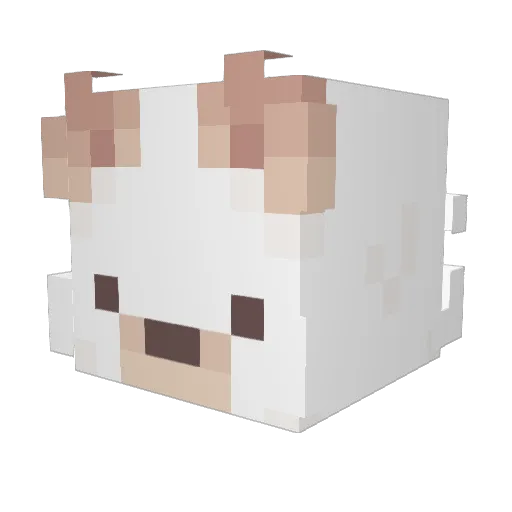 Gyokeres0 Minecraft avatar head, 3D render