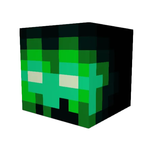 GypsyJR Minecraft avatar head, 3D render