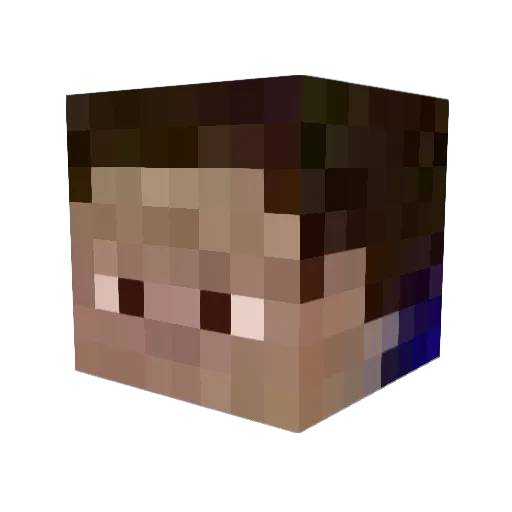 GypsySus Minecraft avatar head, 3D render
