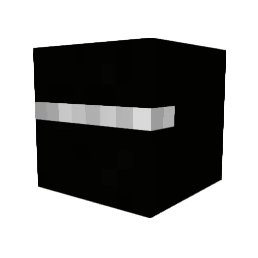 Gyrote Minecraft avatar head, 3D render