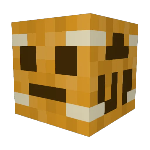 Gyzmoh Minecraft avatar head, 3D render