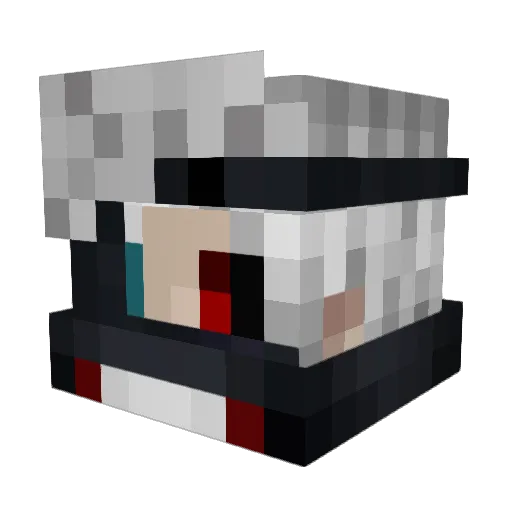 Gzalock99 Minecraft avatar head, 3D render