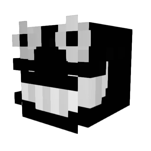 H00n_kim Minecraft avatar head, 3D render
