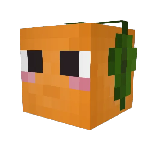 H0MIE Minecraft avatar head, 3D render