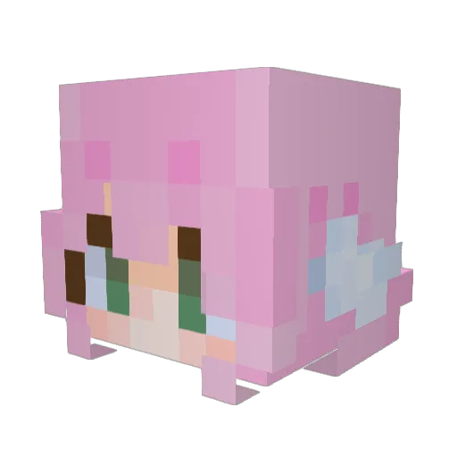 H0lyGoofGirl Minecraft avatar head, 3D render