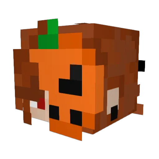 H0neyDream Minecraft avatar head, 3D render