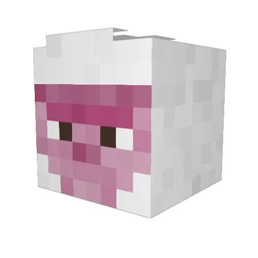 H0nkeyKong Minecraft avatar head, 3D render