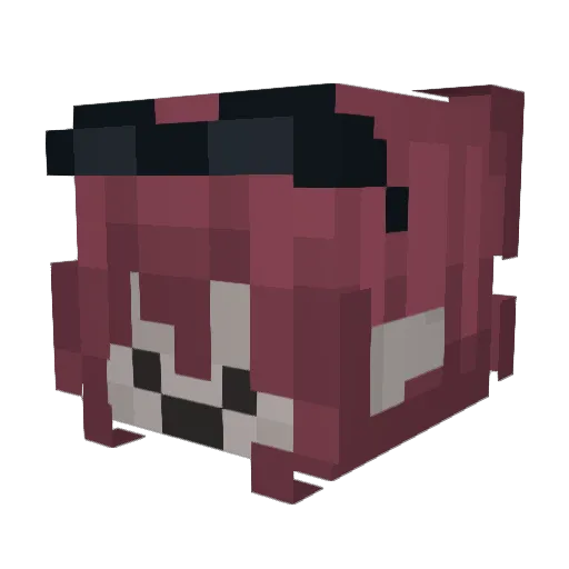 H0nkyity Minecraft avatar head, 3D render